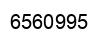 Number 6560995 black image