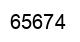Number 65674 black image