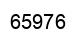 Number 65976 black image