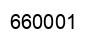 Number 660001 black image