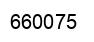 Number 660075 black image
