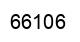 Number 66106 black image