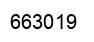 Number 663019 black image