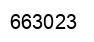 Number 663023 black image