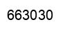 Number 663030 black image