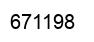 Number 671198 black image