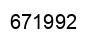 Número 671992 imagen negro