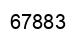 Number 67883 black image
