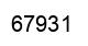 Number 67931 black image