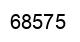 Number 68575 black image