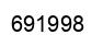 Número 691998 imagen negro