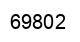 Number 69802 black image