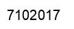 Número 7102017 imagen negro