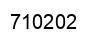 Number 710202 black image