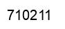 Number 710211 black image