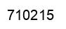 Number 710215 black image
