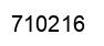 Número 710216 imagen negro