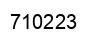 Número 710223 imagen negro