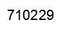 Number 710229 black image