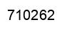 Número 710262 imagen negro