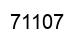 Número 71107 imagen negro