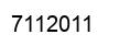 Number 7112011 black image