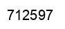 Number 712597 black image