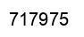 Number 717975 black image