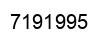 Número 7191995 imagen negro