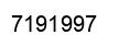 Número 7191997 imagen negro