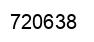 Number 720638 black image