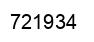 Number 721934 black image