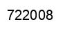 Number 722008 black image