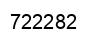 Número 722282 imagen negro