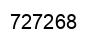 Número 727268 imagen negro