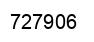 Number 727906 black image