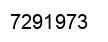 Number 7291973 black image