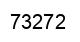 Number 73272 black image