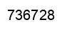 Number 736728 black image