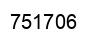 Number 751706 black image