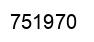 Número 751970 imagen negro