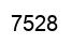 Number 7528 black image