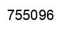 Número 755096 imagen negro