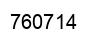 Number 760714 black image