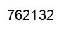 Number 762132 black image