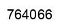 Number 764066 black image