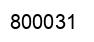 Número 800031 imagen negro