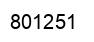 Número 801251 imagen negro