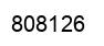 Número 808126 imagen negro