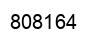 Number 808164 black image